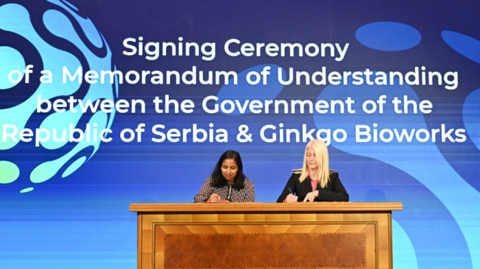 Potpisan Memorandum o razumevanju Vlade Srbije i kompanije Ginkgo Bioworks