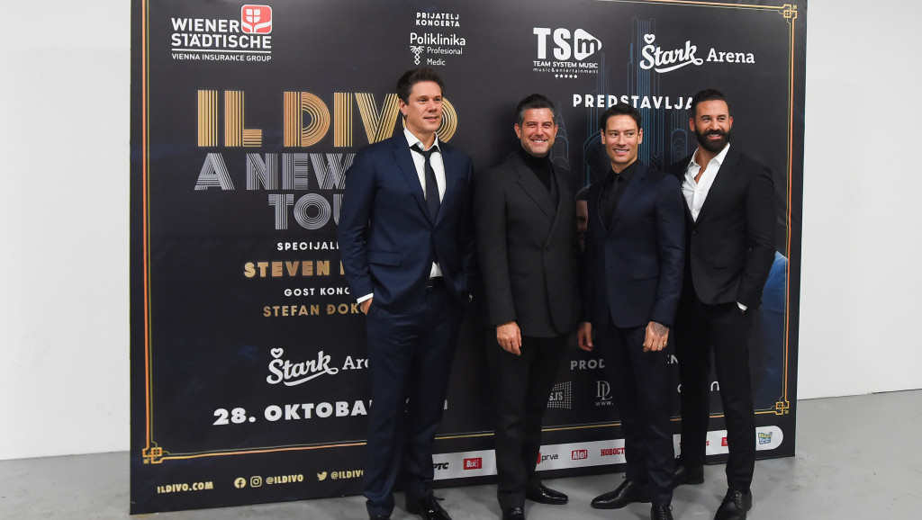 Sastav Il Divo: Svaki koncert u Srbiji nam je kao povratak kući