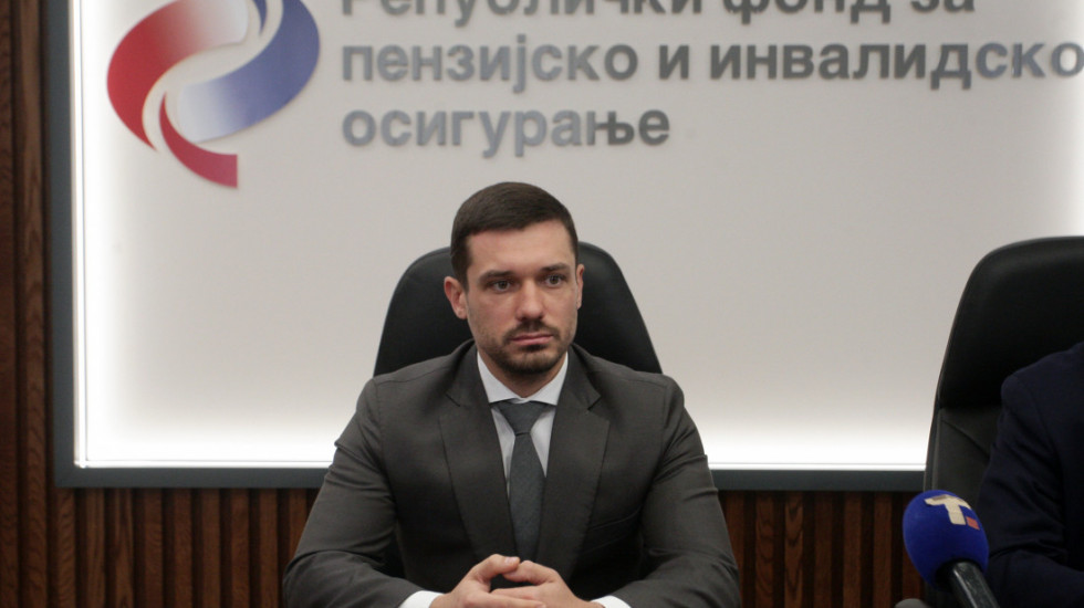 Ognjenović: Od decembra uvećane penzije za 12,2 odsto