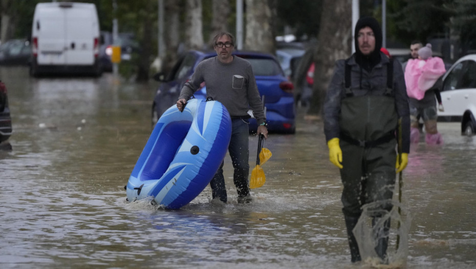 I danas na snaži upozorenje na oluju u Toskani, žuti alarm zbog rizika od poplava