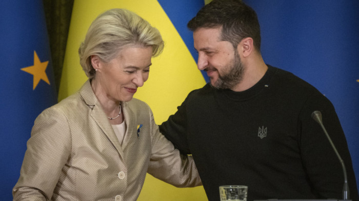 Fon der Lajen razgovarala sa Zelenskim: EU nastavlja da podržava Ukrajinu