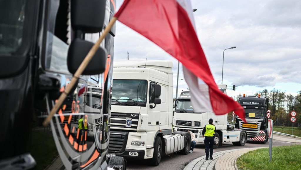 Vozači kamiona iz Poljske blokirali tri granična prelaza sa Ukrajinom