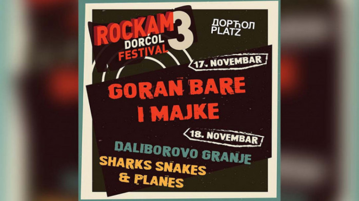 Rockam Dorćol: Goran Bare i Majke, Daliborovo Granje i Sharks, Snakes & Planes na Dorćol Platzu