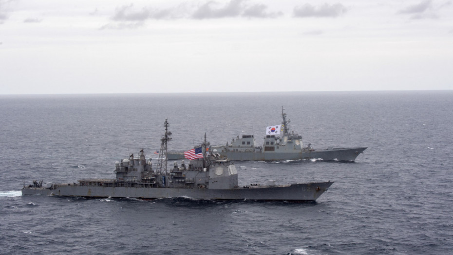 Južna Koreja i SAD izvode kombinovane protivpodmorničke vežbe u Istočnom moru