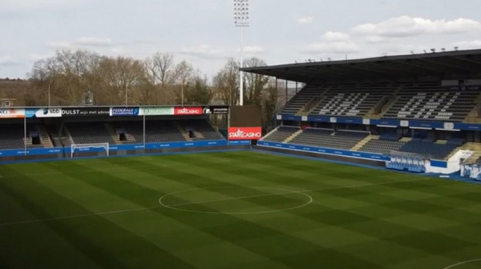 Stojanović i Živković obišli stadion u Luvenu uoči meča Belgija - Srbija