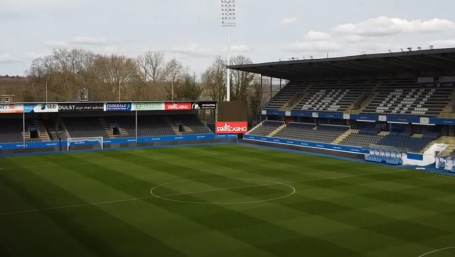 Stojanović i Živković obišli stadion u Luvenu uoči meča Belgija - Srbija