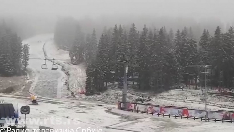 Žuti meteo alarm: Na Kopaoniku 10 centimetara snega, RHMZ upozorava na olujni vetar, mećavu i snežne nanose