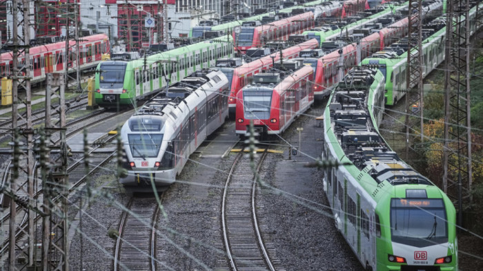 Štrajk mašinovođa u Nemačkoj, otežan železnički saobraćaj