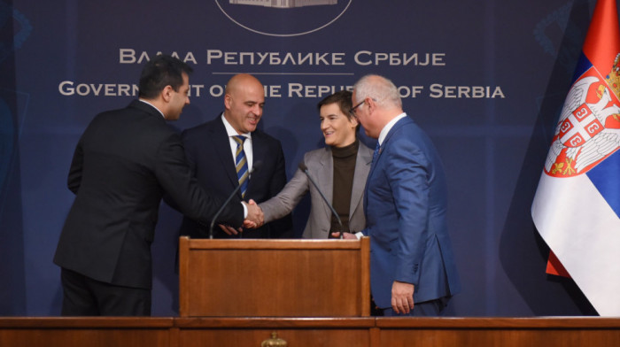 Potpisan Memorandum o izgradnji brze pruge od Niša do Skoplja, Brnabić: To će unaprediti odnose dve zemlje
