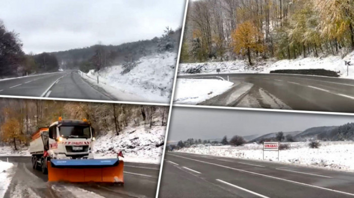 Sneg pao na području Zlatiborskog okruga: Do pet centimetara belog pokrivača na području Zlatara i prevoju Jabuka