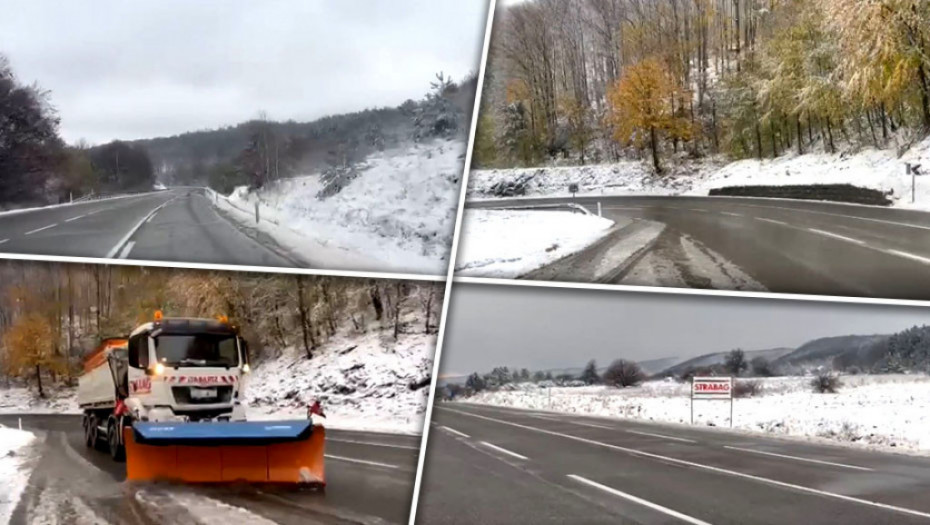 Sneg pao na području Zlatiborskog okruga: Do pet centimetara belog pokrivača na području Zlatara i prevoju Jabuka