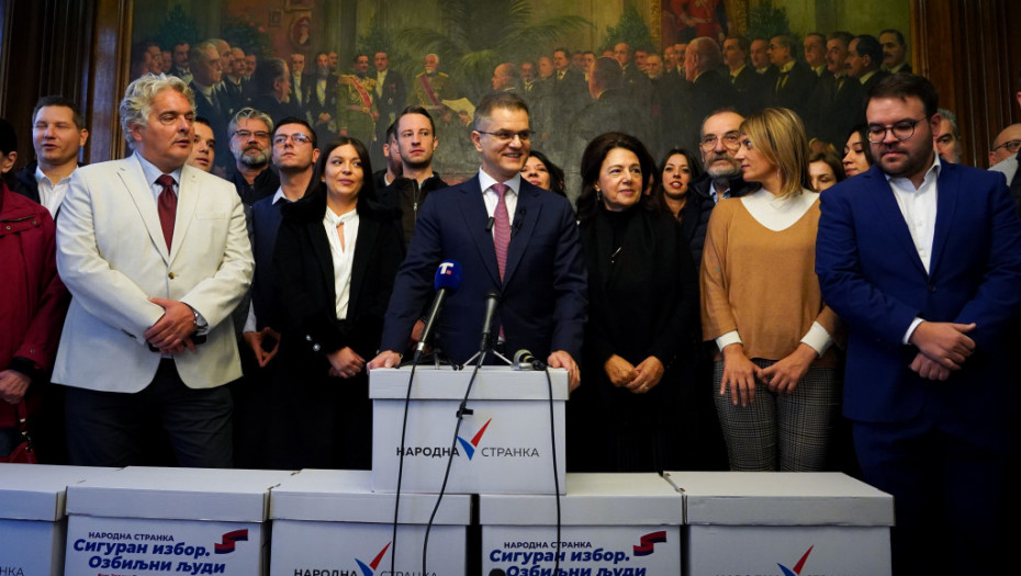 Narodna stranka predala listu za beogradske izbore, Vladimir Gajić kandidat za gradonačelnika