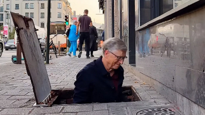 Bil Gejts: Šta radim 10 metara ispod zemlje u Briselu? Ulazim u kanalizaciju, ovde zaudara