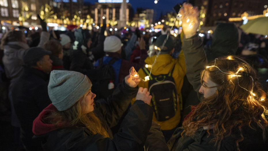 Nakon pobede krajnje desnice, u Amsterdamu organizovan protest protiv diskriminacije