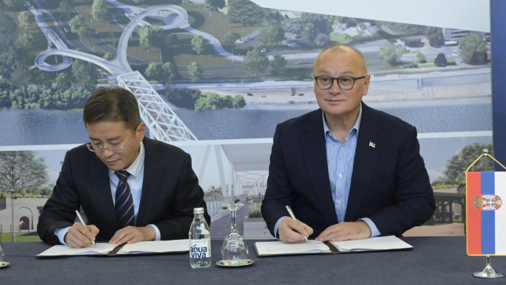 Vesić: Potpisan memorandum o izgradnji pešačko-biciklističkog mosta u Novom Sadu