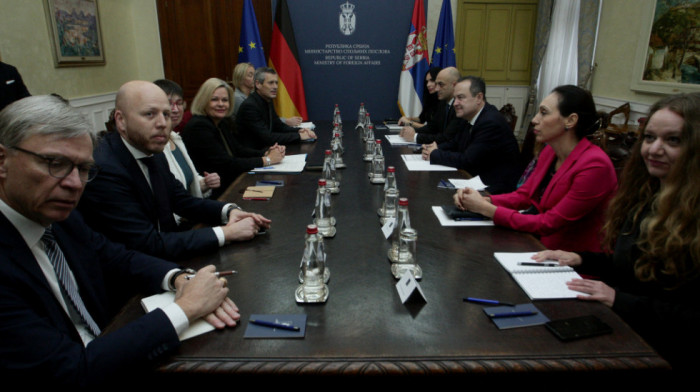 Dačić razgovarao sa nemačkom ministarkom unutrašnjih poslova Nensi Fezer