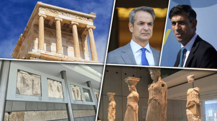 Razbuktavanje diplomatskog spora iz 19. veka: Skulpture iz Partenona se isprečile sastanku Micotakisa i Sunaka