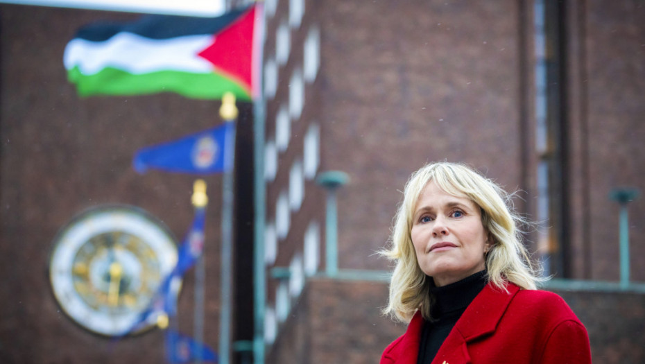 U Oslu podignuta zastava Palestine, gradonačelnica: "Ovo je dan solidarnosti UN sa palestinskim narodom"