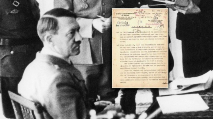 Srbija kupila Direktivu broj 25 - dokument čiji je sadržaj označio početak Drugog svetskog rata u Kraljevini Jugoslaviji