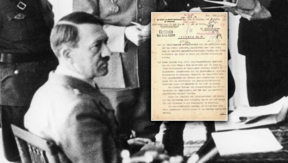 "Direktiva broj 25" stiže u Srbiju: Dragoceni istorijski dokument koji je odredio sudbinu Kraljevine Jugoslavije