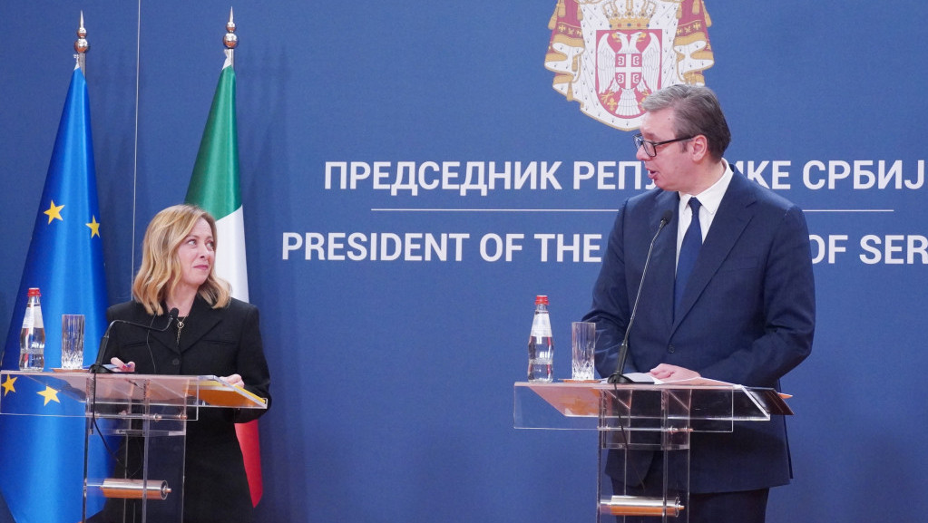 Vučić razgovarao telefonom sa Meloni: Dogovoren samit dveju vlada u Beogradu