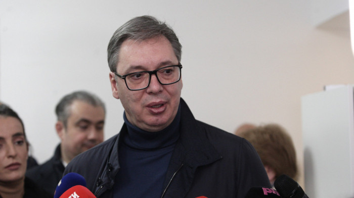 Vučić: Nisam dobio reakciju međunarodne zajednice na zabranu glasanja Srbima na KiM