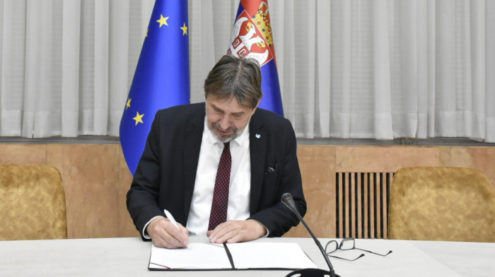 "Građani, jednakost, prava i vrednosti": Žigmanov potpisao Sporazum o učešću Srbije u programu Evropske unije