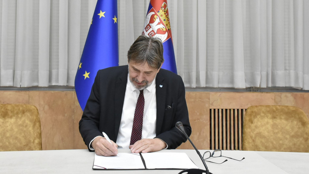 "Građani, jednakost, prava i vrednosti": Žigmanov potpisao Sporazum o učešću Srbije u programu Evropske unije