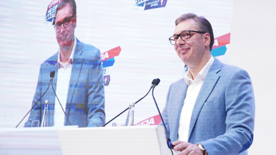 Vučić na predizbornom skupu u Vranju: Pregovaramo o dolasku velikog investitora