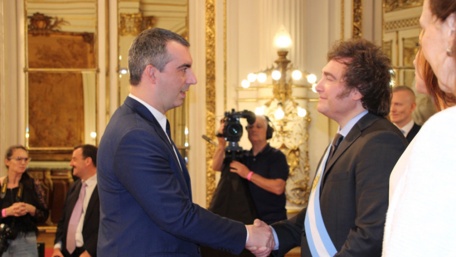 Orlić prisustvovao inauguraciji predsednika Argentine