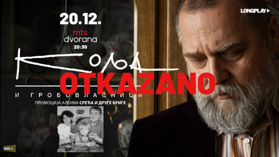 Otkazan koncert Kolje i Grobovlasnika u Beogradu