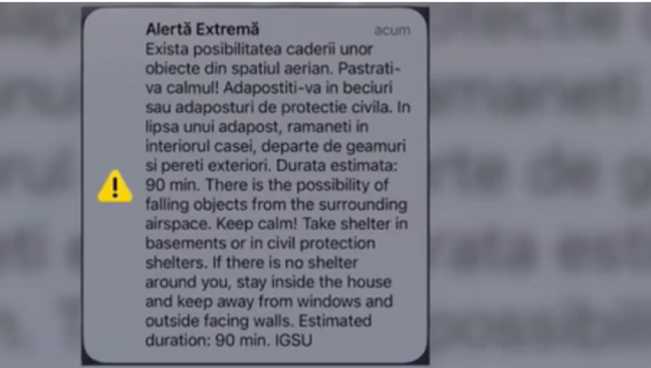 Ruski dron opet pao na rumunsku teritoriju: Građani primili poruku upozorenja, podignuti i lovci
