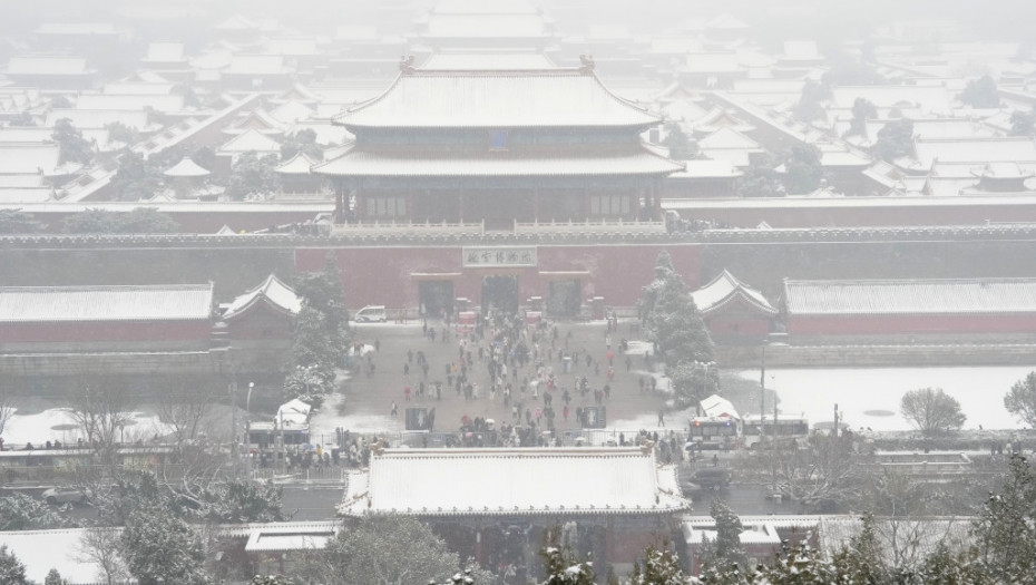 Ledeni talas pred kinesku Novu godinu: Stotine železničkih linija su odložene ili otkazane