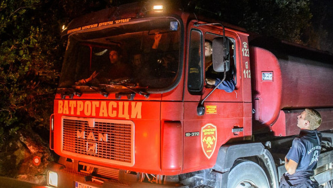 Veliki požar u Župi nikšićkoj, gori iznad sela Kuta: "Trudimo se da vatra ne dođe do obližnje borove šume"