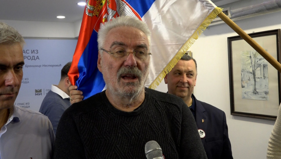 Nestorović: Ako bi došlo do nasilnih promena na ulici, podržali bismo vlast