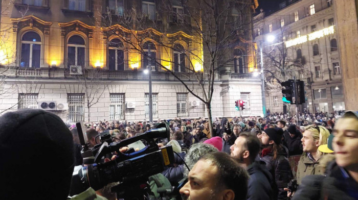 Tužilaštvo traži pritvor za osumnjičenog za nasilničko ponašanje na protestu  koalicije “Srbija protiv nasilja”