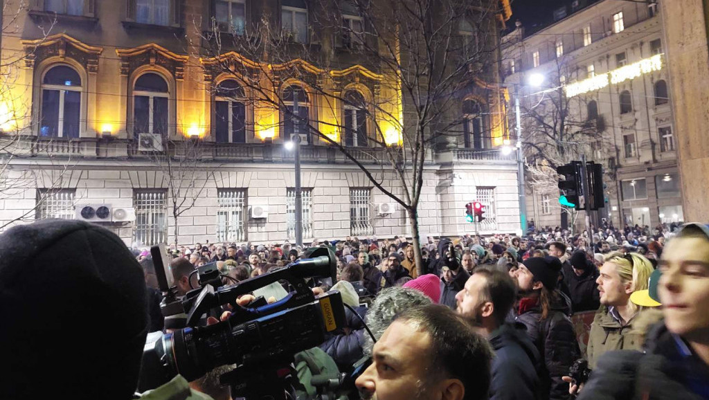 Tužilaštvo traži pritvor za osumnjičenog za nasilničko ponašanje na protestu  koalicije “Srbija protiv nasilja”