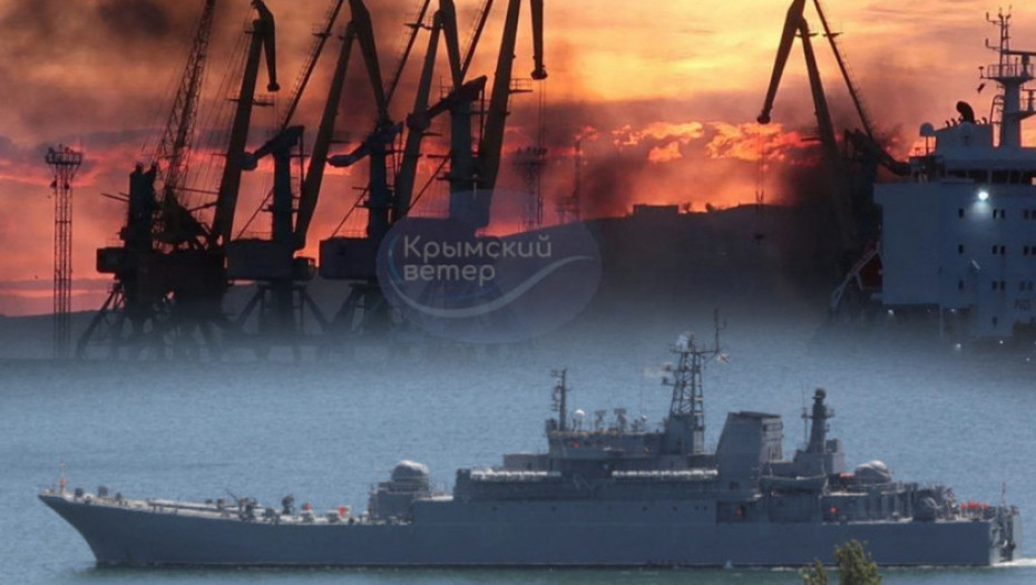 Brutalna ukrajinska osveta za Marinku: Šta dosad znamo o napadu na Krim i eksploziji na ruskom brodu