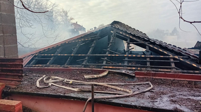 Lokalizovan požar na Senjaku: Više od 30 vatrogasaca učestvovalo u obuzdavanju vatrene stihije (FOTO)