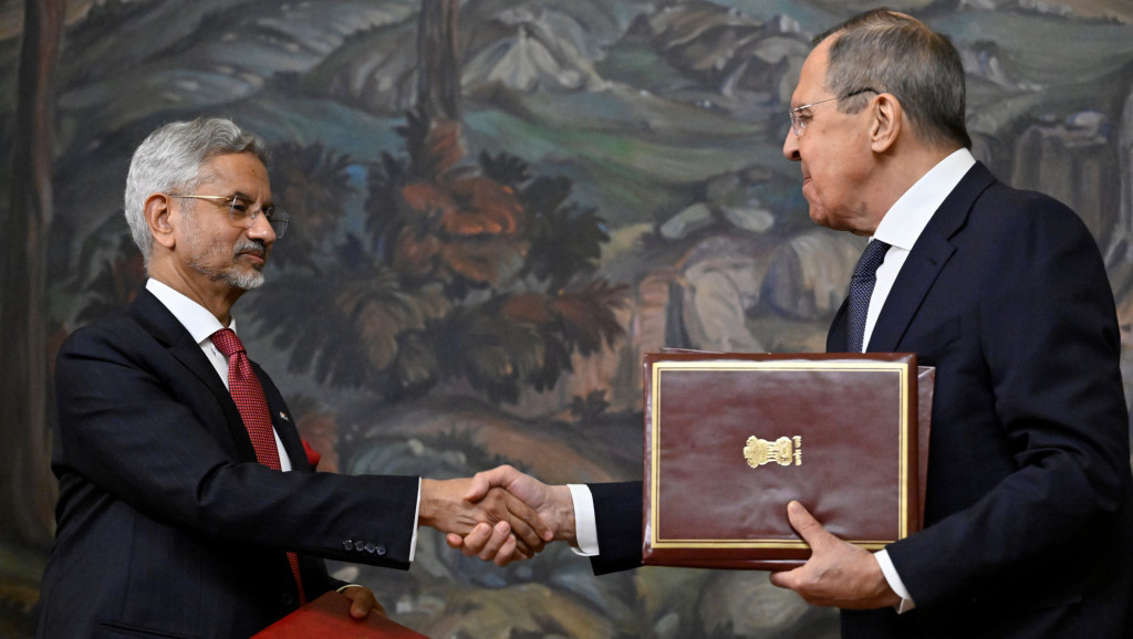 Lavrov podržao  kandidaturu Indije za prijem u Savet bezbednosti i pohvalio "istinski trijumf" diplomatije u Nju Delhiju