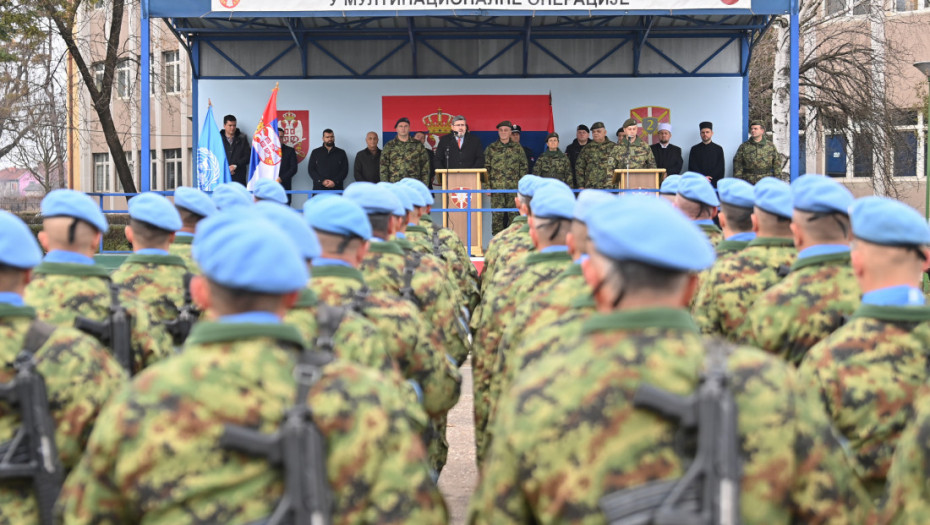 Kontigent Vojske Srbije svečano ispraćen u Liban: Tamo će pri misiji UN služiti šest meseci