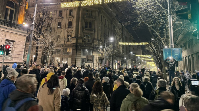 Naredni protest koalicije "Srbija protiv nasilja" u petak u 18 sati ispred Ustavnog suda