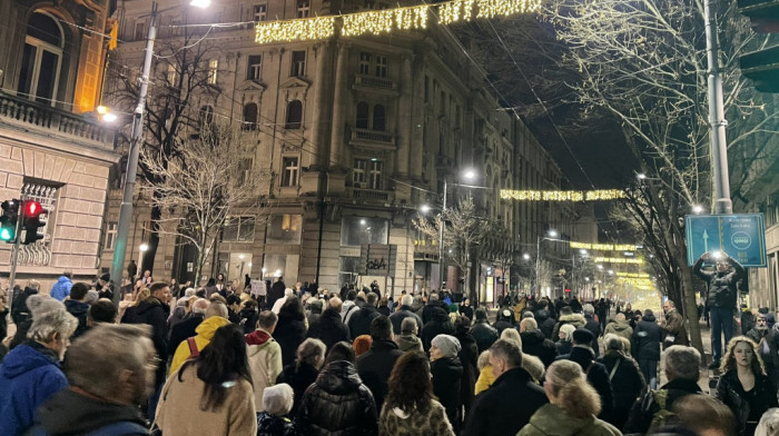 Naredni protest koalicije "Srbija protiv nasilja" u petak u 18 sati ispred Ustavnog suda