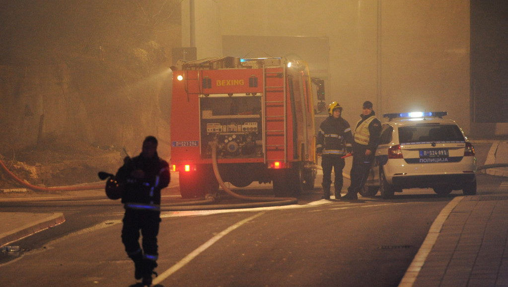 Požar u restoranu brze hrane na Novom Beogradu