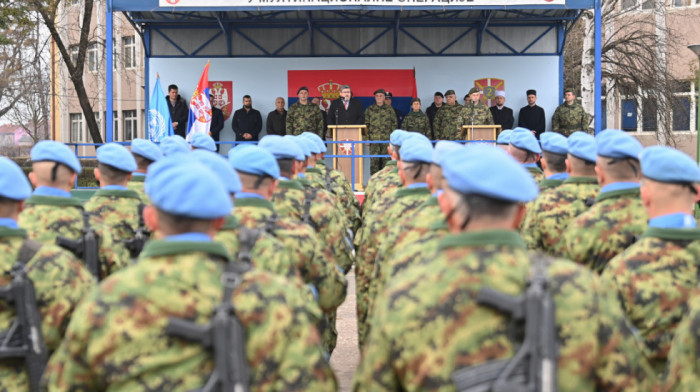 Novi kontigent pripadnika Vojske Srbije otišao u šestomesečnu mirovnu misiju u Liban