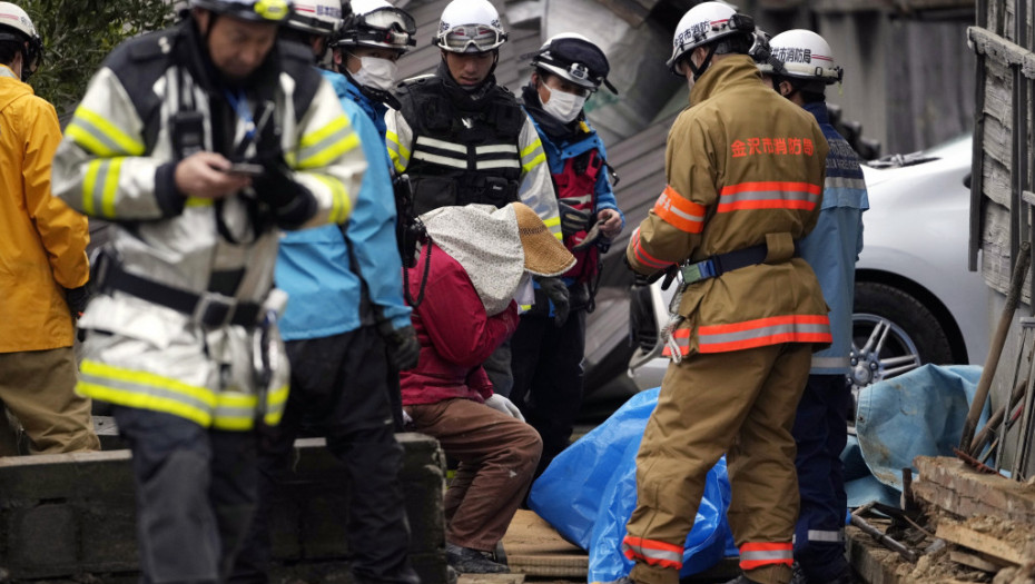 Broj poginulih u zemljotresu u Japanu povećan na 94, a broj nestalih na 200
