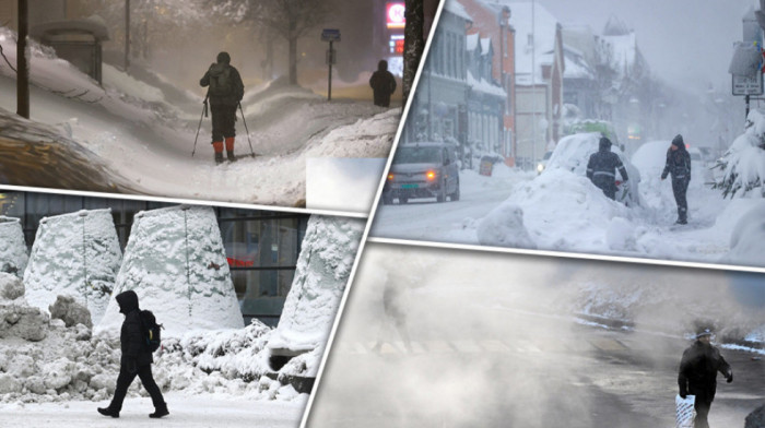 "Debeli" minus, sneg i led okovali severnu i centralnu Evropu: Na snazi upozorenja svima koji putuju