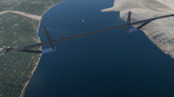 Hrvatska gradi novi "dvospratni" most ka ostrvu Krk