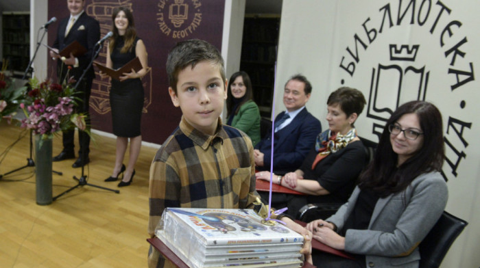 Biblioteka grada Beograda proslavila svoj dan uručenjem nagrada: "Čitalac godine" je devetogodišnji Dimitrije Milošević