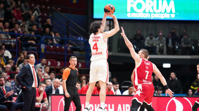 Teodosić isključen: Zvezda doživela prvi poraz u ABA od Dubaija